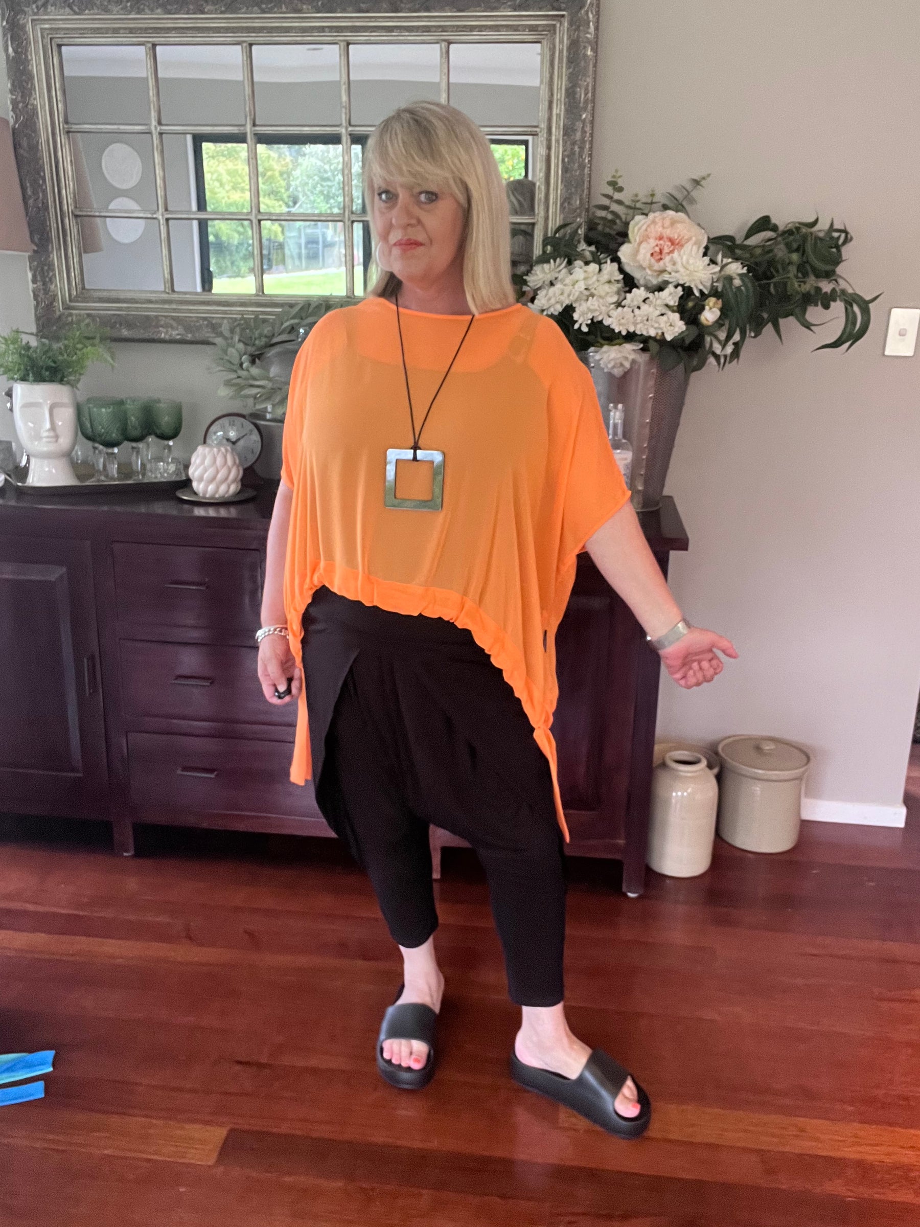 Kate Draw Hem Top OSFA - 9 Colourways