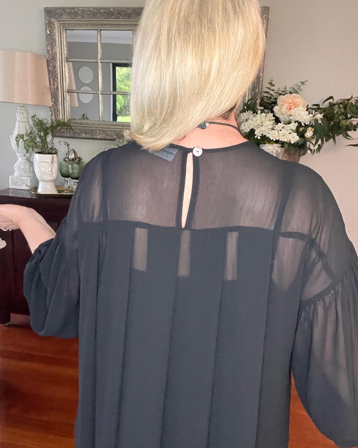 Suzanne Chiffon Dress 4 colour Options, 2 Sizes
