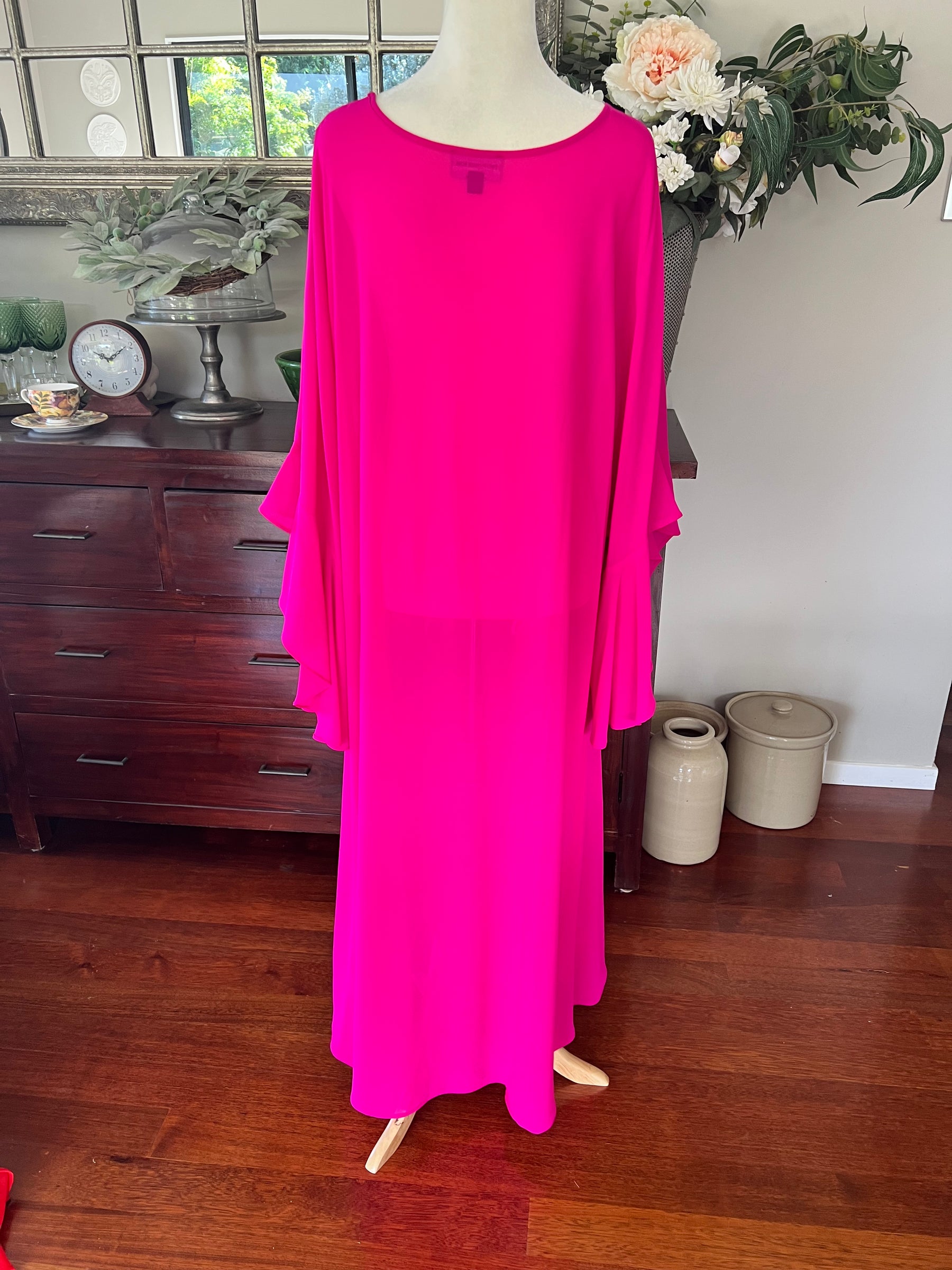 Stevie Chiffon Dress 11 colour Options, 3 Sizes