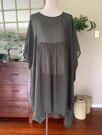 Fran High Low Tunic - S/M - L/XL - 5 Colour Options