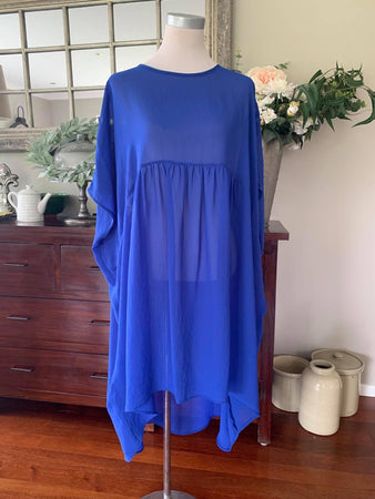 Fran High Low Tunic - S/M - L/XL - 5 Colour Options