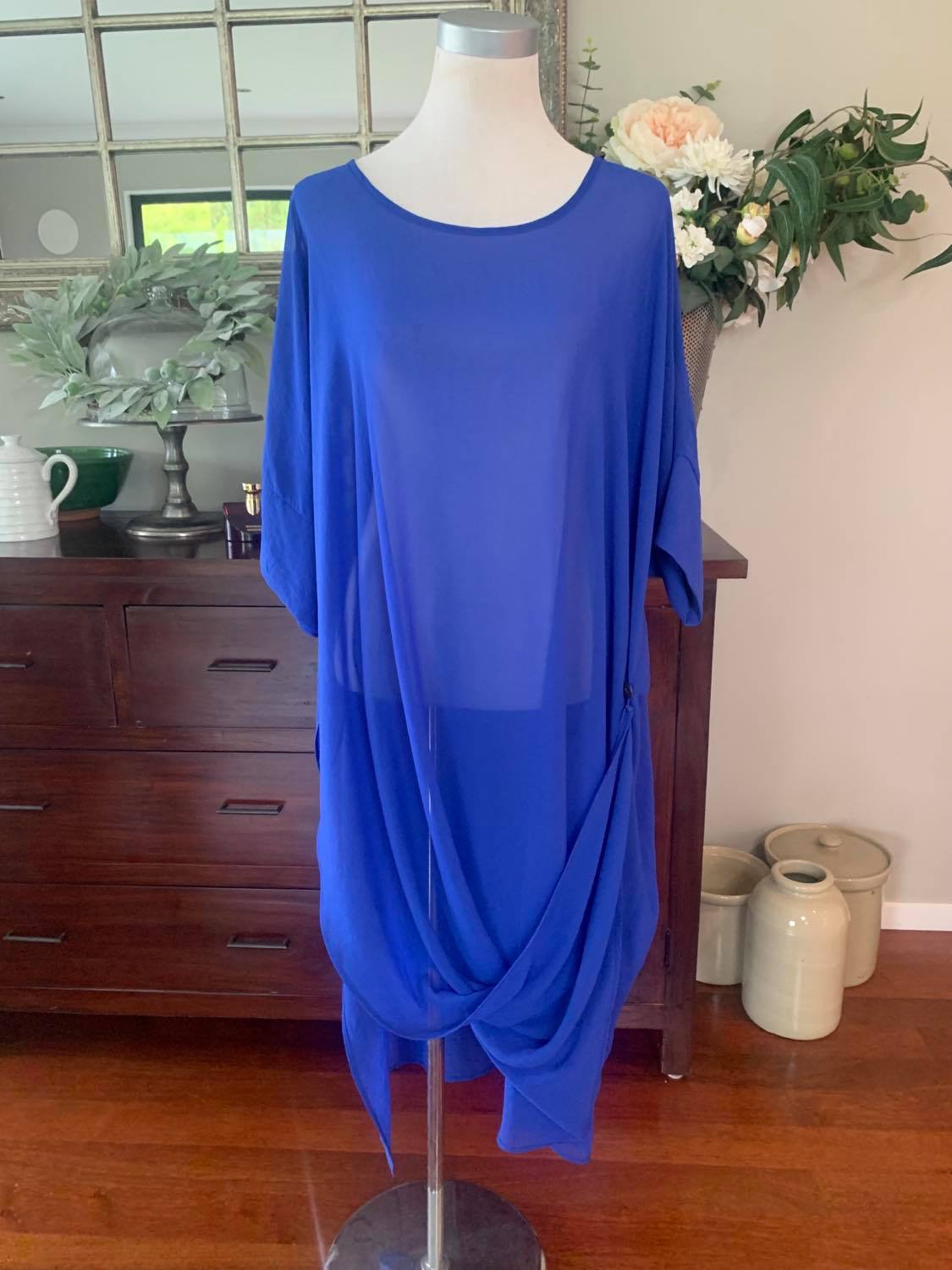 Lotti Plain Tunic/Dress OSFA 7 Colour Options