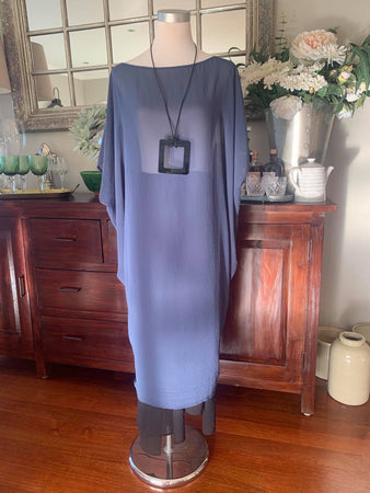 Claudia Long Reversible  Drawstring Tunic S/M - L/XL - 5 Colours