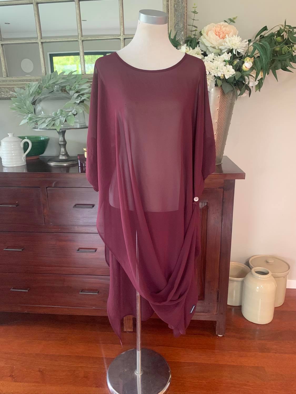 Lotti Plain Tunic/Dress OSFA 7 Colour Options