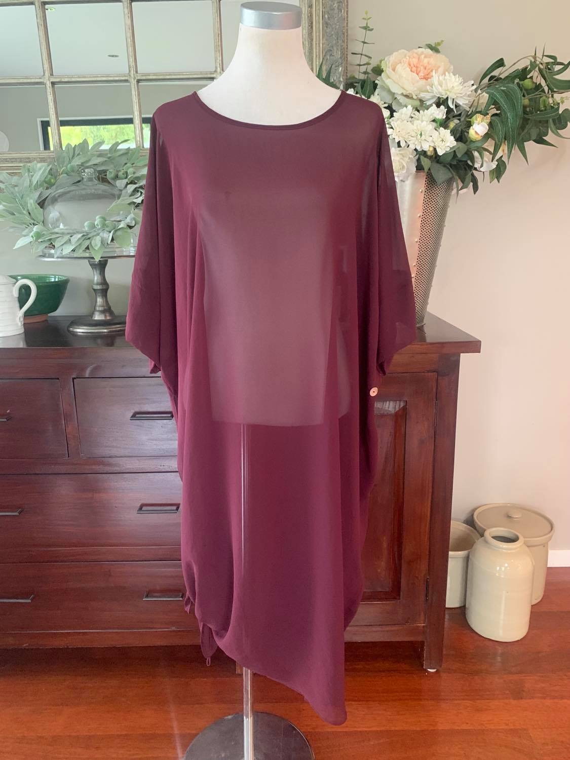Lotti Plain Tunic/Dress OSFA 7 Colour Options