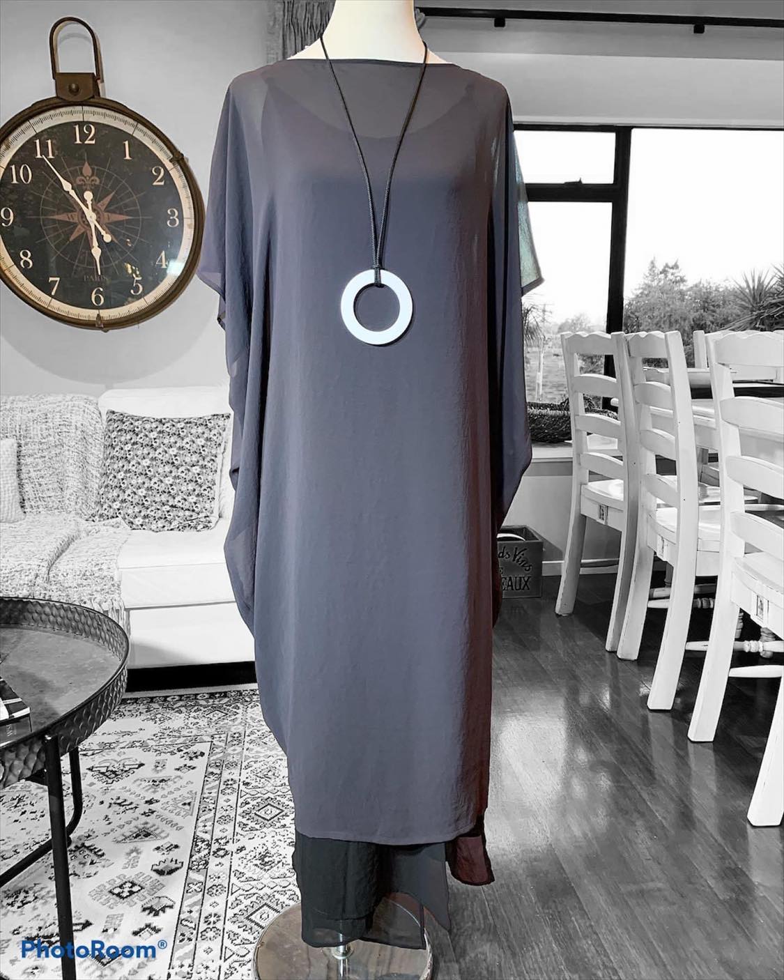 Claudia Long Reversible  Drawstring Tunic S/M - L/XL - 5 Colours