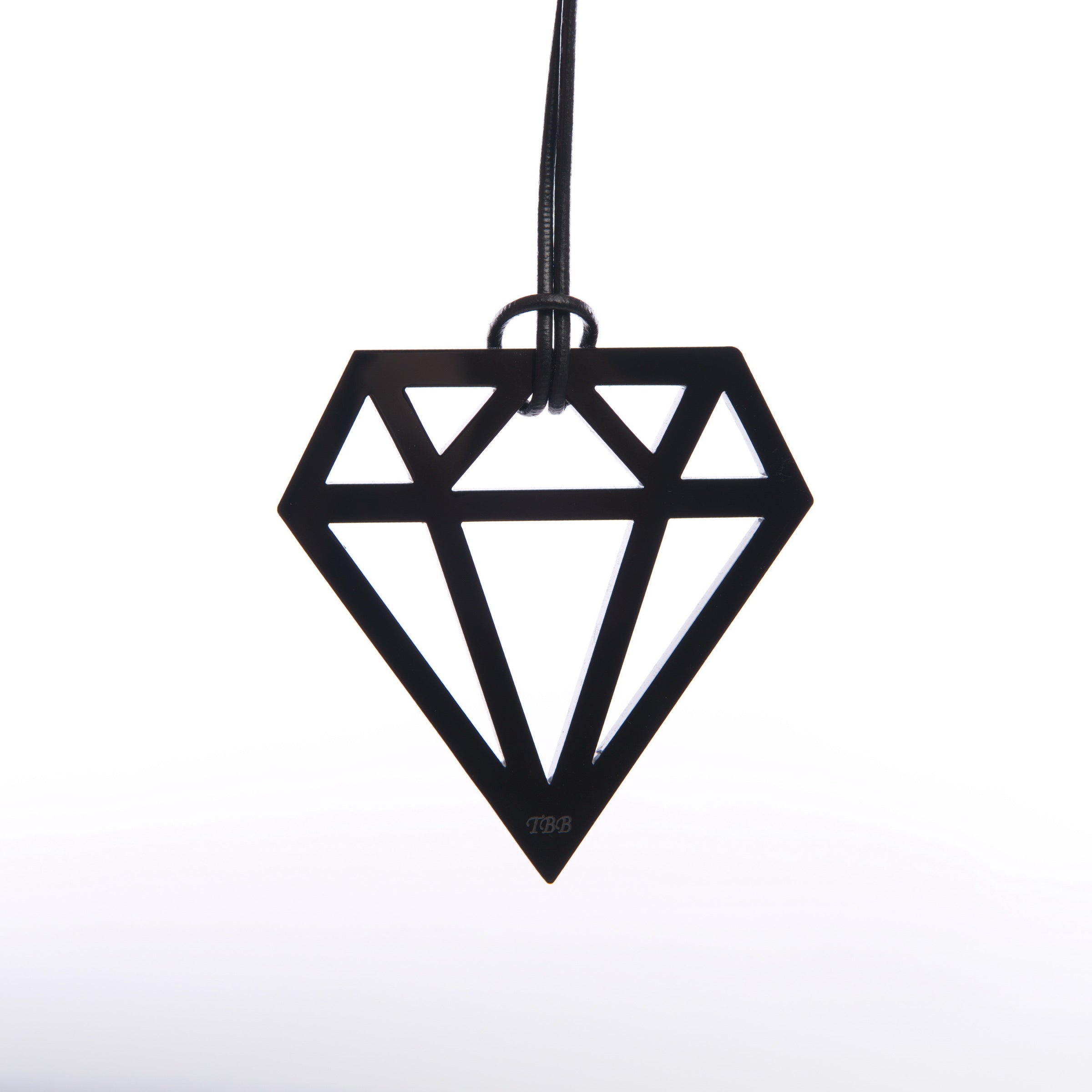 Large Black Jewel Necklace