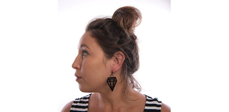 Black Jewel Earrings